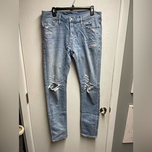 Men’s Abercrombie & Fitch Felix Super Skinny Jeans Size 32W 34L